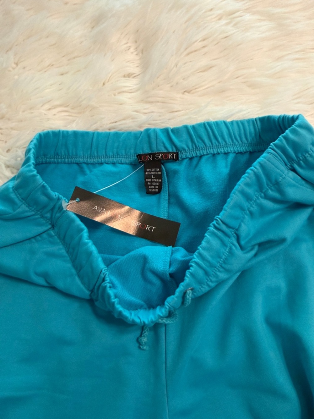 Avalon Sports Women’s High Rise pants size L inseam 30” waist 32” elastic - Picture 7 of 9